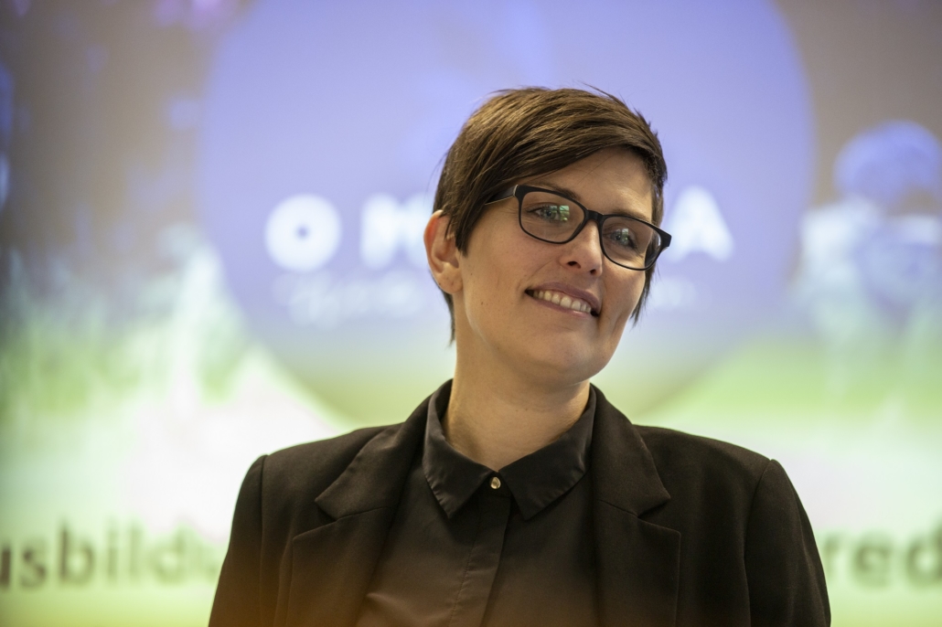 Nadine Weske in Ihrem Element als Ausbilderin